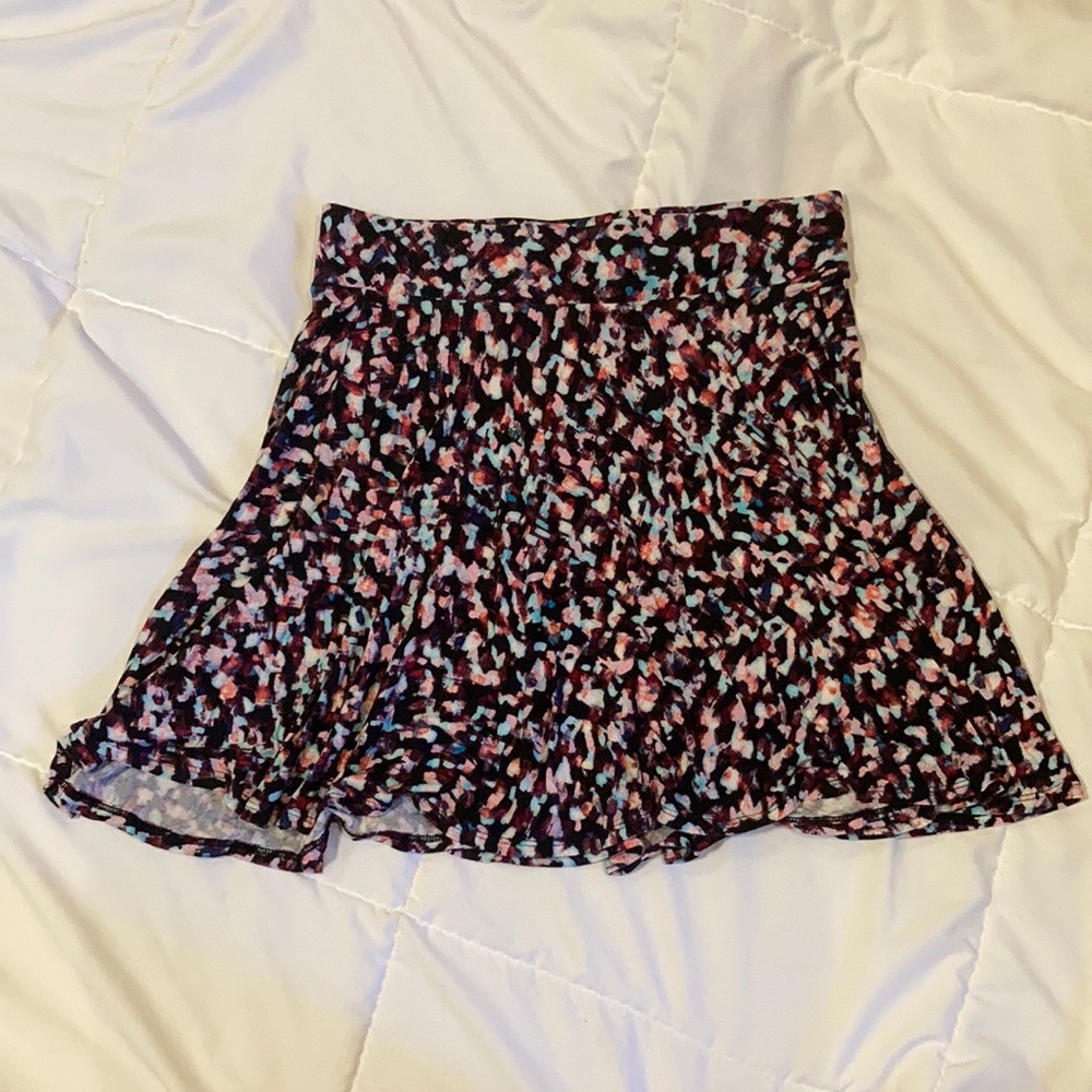 Patterned Fabric Skirt